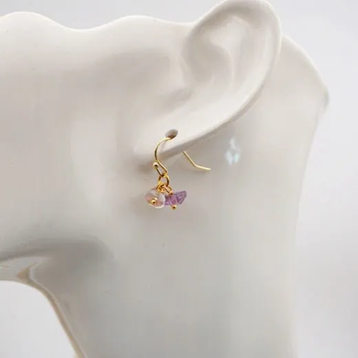 [Clearance] Natural Quartz Earrings