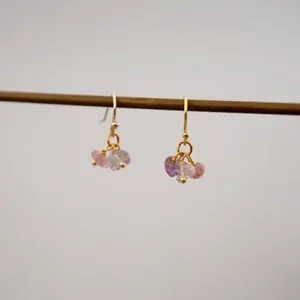 [Clearance] Natural Quartz Earrings