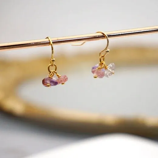 [Clearance] Natural Quartz Earrings