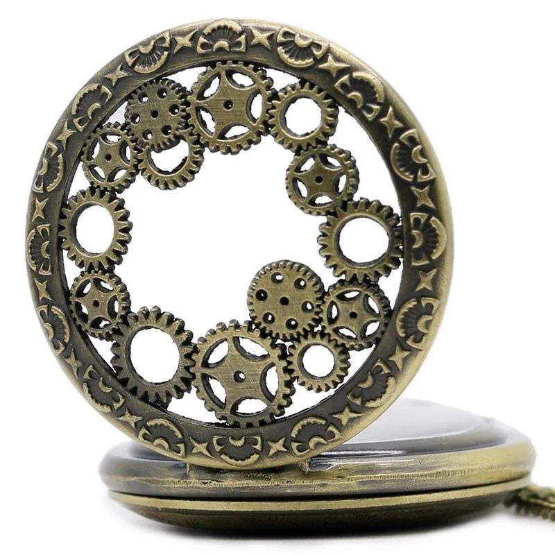 Clock Verne - Vintage Steampunk Pocket Watch
