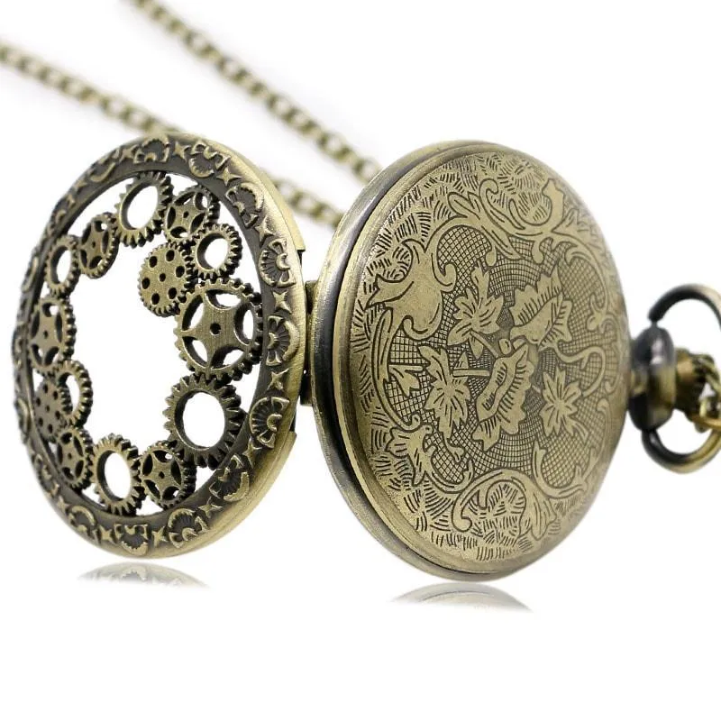 Clock Verne - Vintage Steampunk Pocket Watch