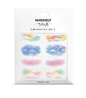 Clouds Temporary Tattoo