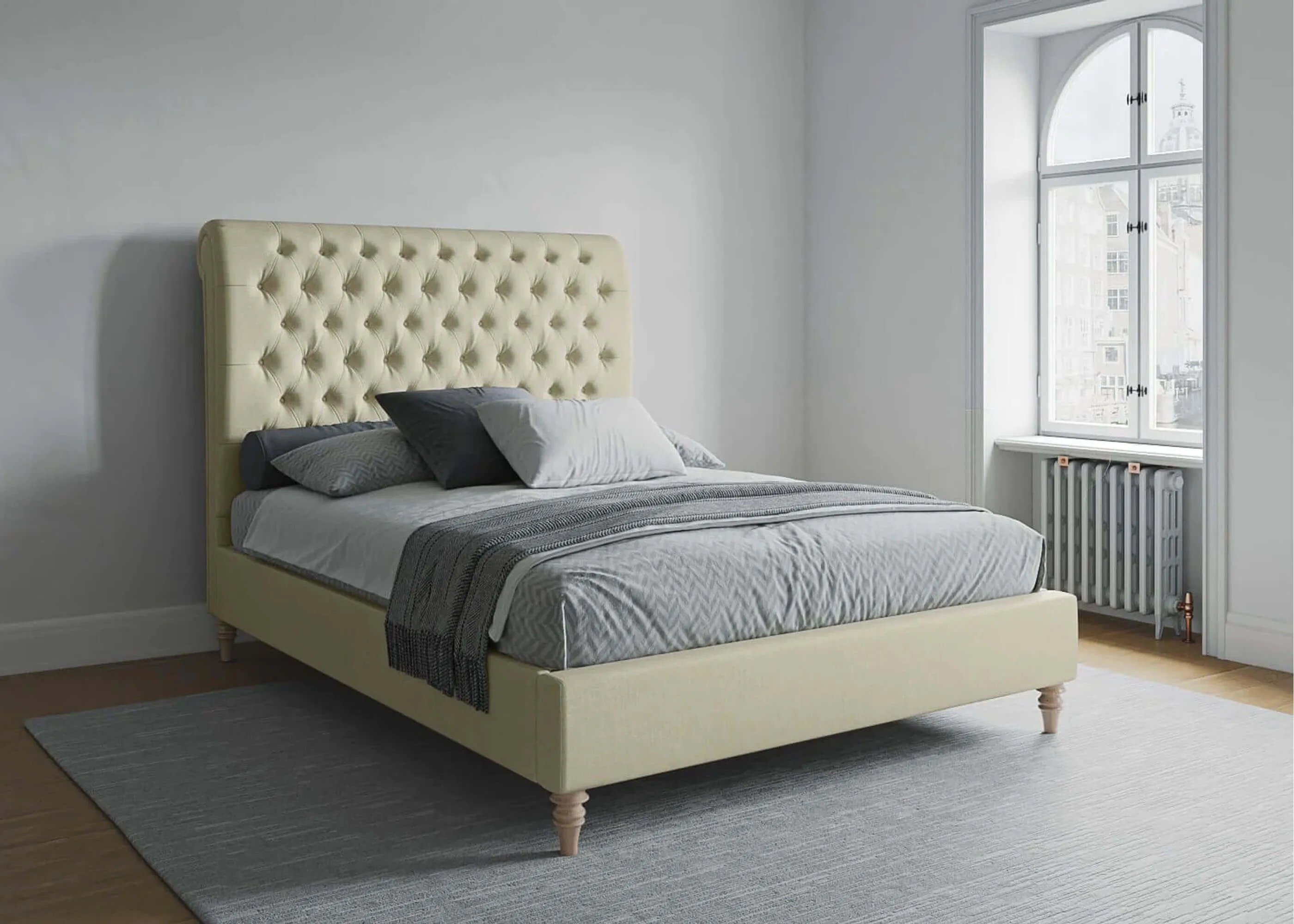 Coco Fabric Bed