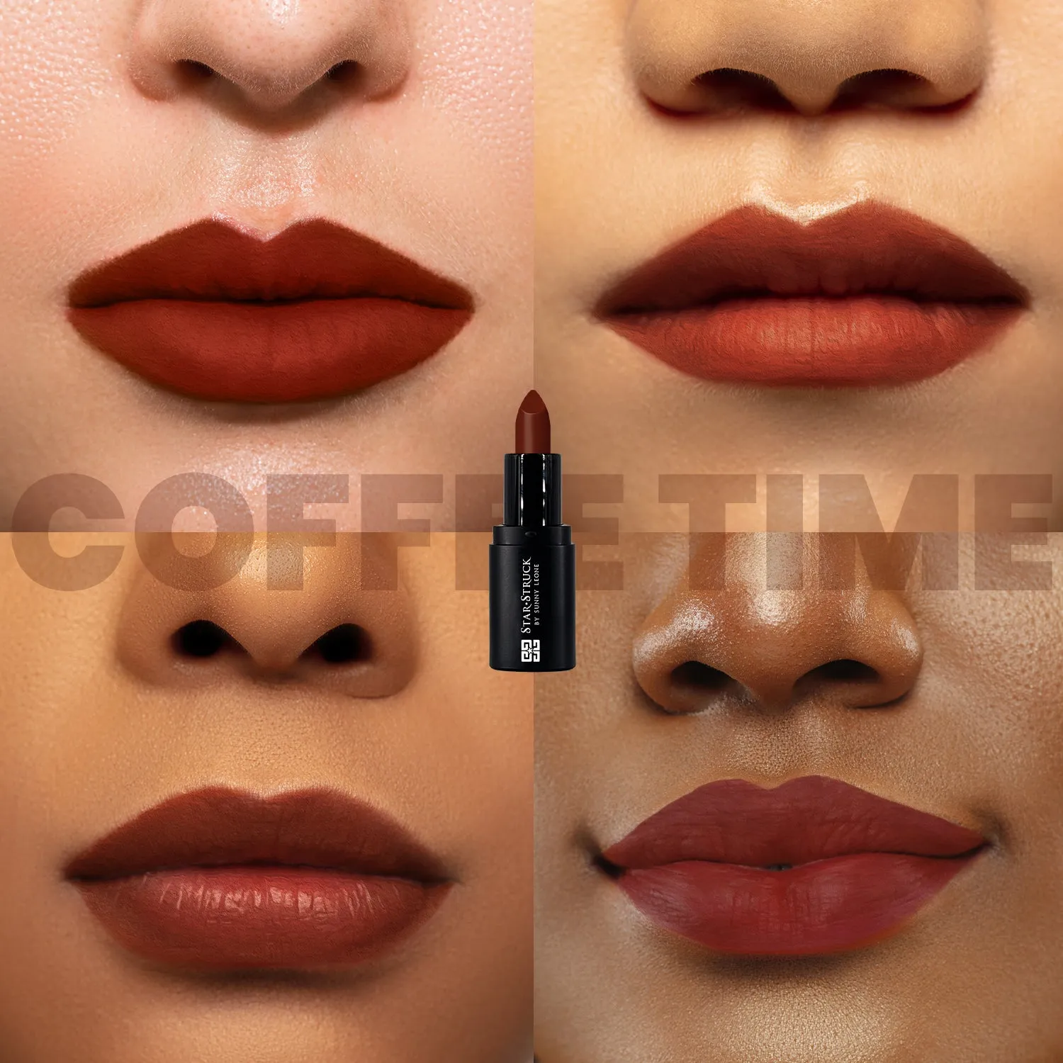 Coffee Time - Mini BFF Lipstick, Brown | 1.6gms