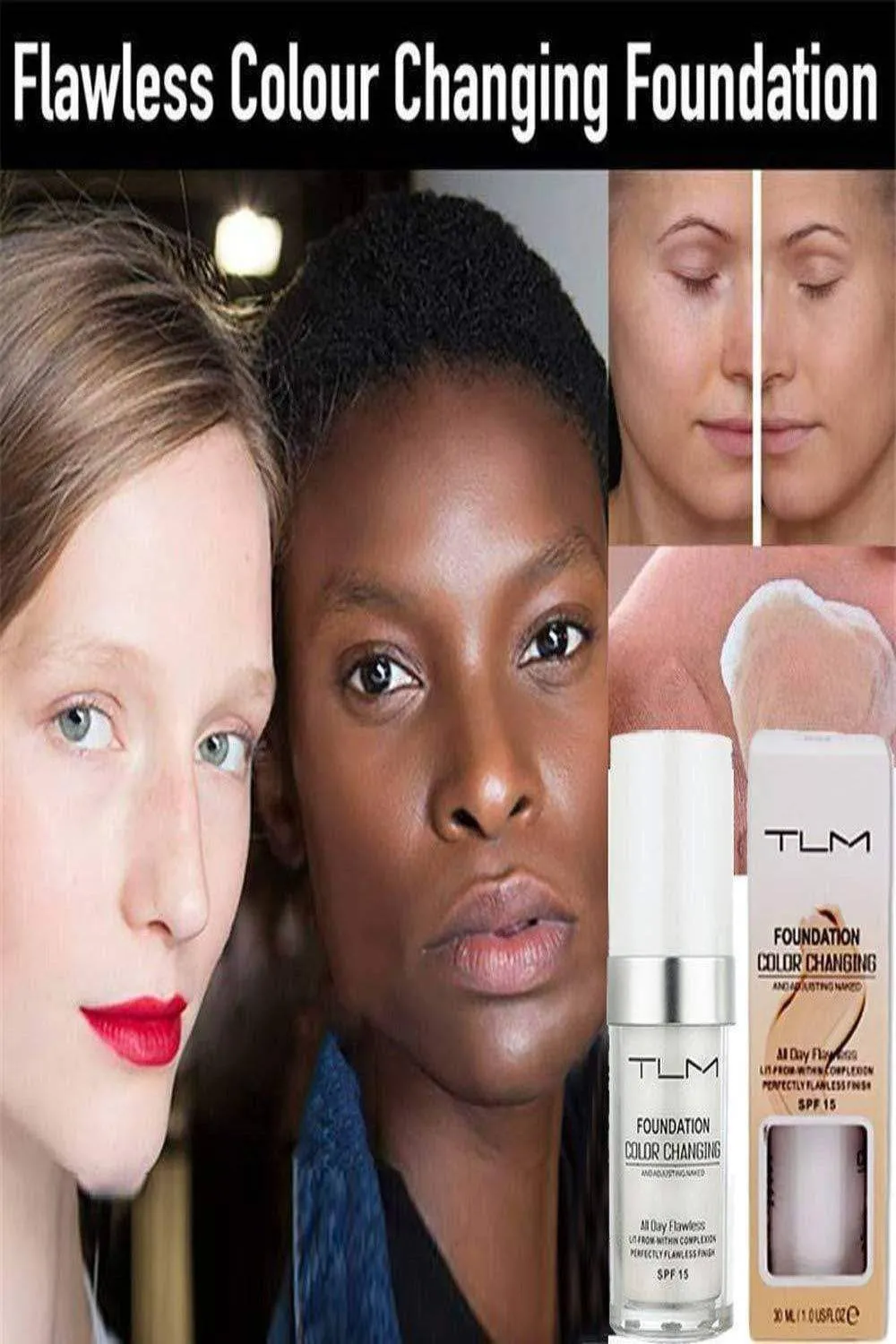 Color Changing Foundation - ONE SHADE FITS ALL