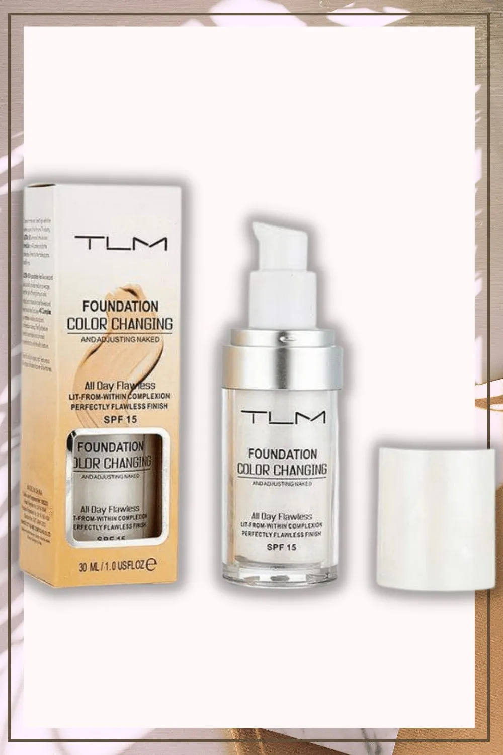 Color Changing Foundation - ONE SHADE FITS ALL