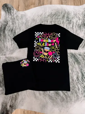 Colorful Teacher Life Tee