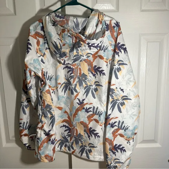 Columbia Women's 'Side‎ Hill Floral' Windbreaker Jacket WL0265-556 Large