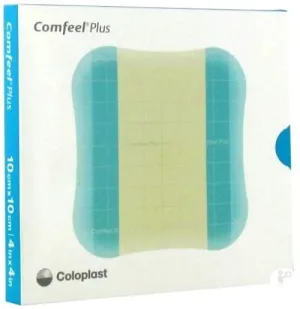 Comfeel Plus Ulcer Dressings 10cm x 10cm x 10 by Coloplast