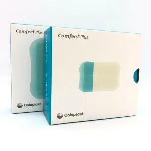 Comfeel Plus Ulcer Hydrocolloid Dressings 4cm x 6 cm x 10 33146