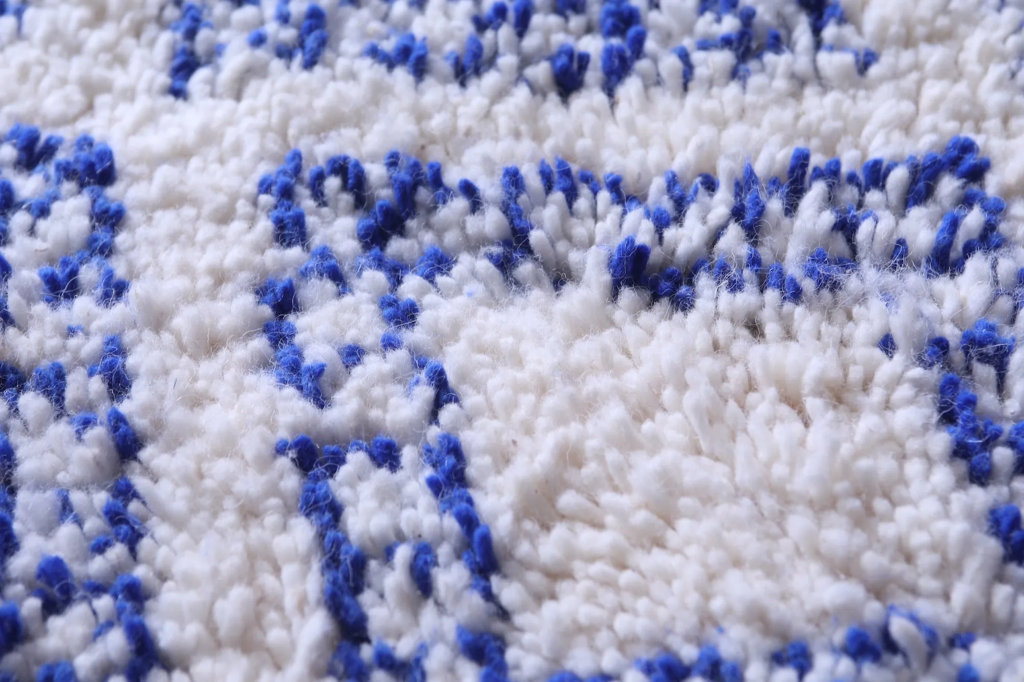 Contemporary Blue  rug - Custom Moroccan rug - Wool rug