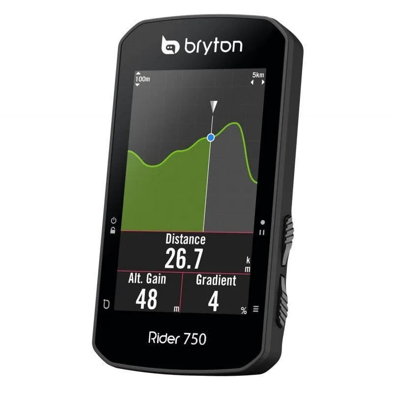 Copie de Compteur vélo GPS RIDER 750T CADENCE/FC/VITESSE - BRYTON