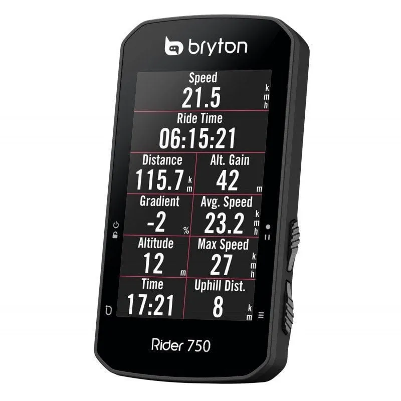 Copie de Compteur vélo GPS RIDER 750T CADENCE/FC/VITESSE - BRYTON