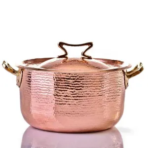 Copper Dutch Oven, 10.4 qt  with Standard Lid