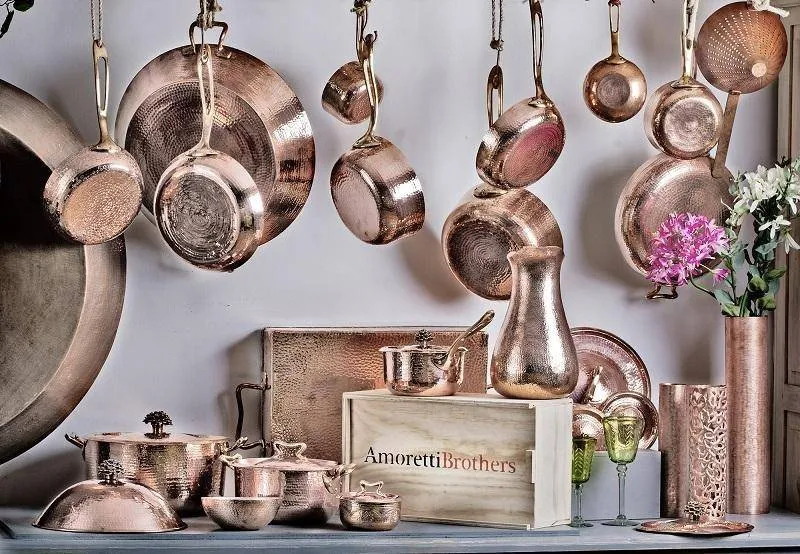 Copper Frying Pan, 12.5"