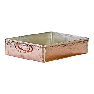 Copper Roasting Pan 13.7" x 9.8"