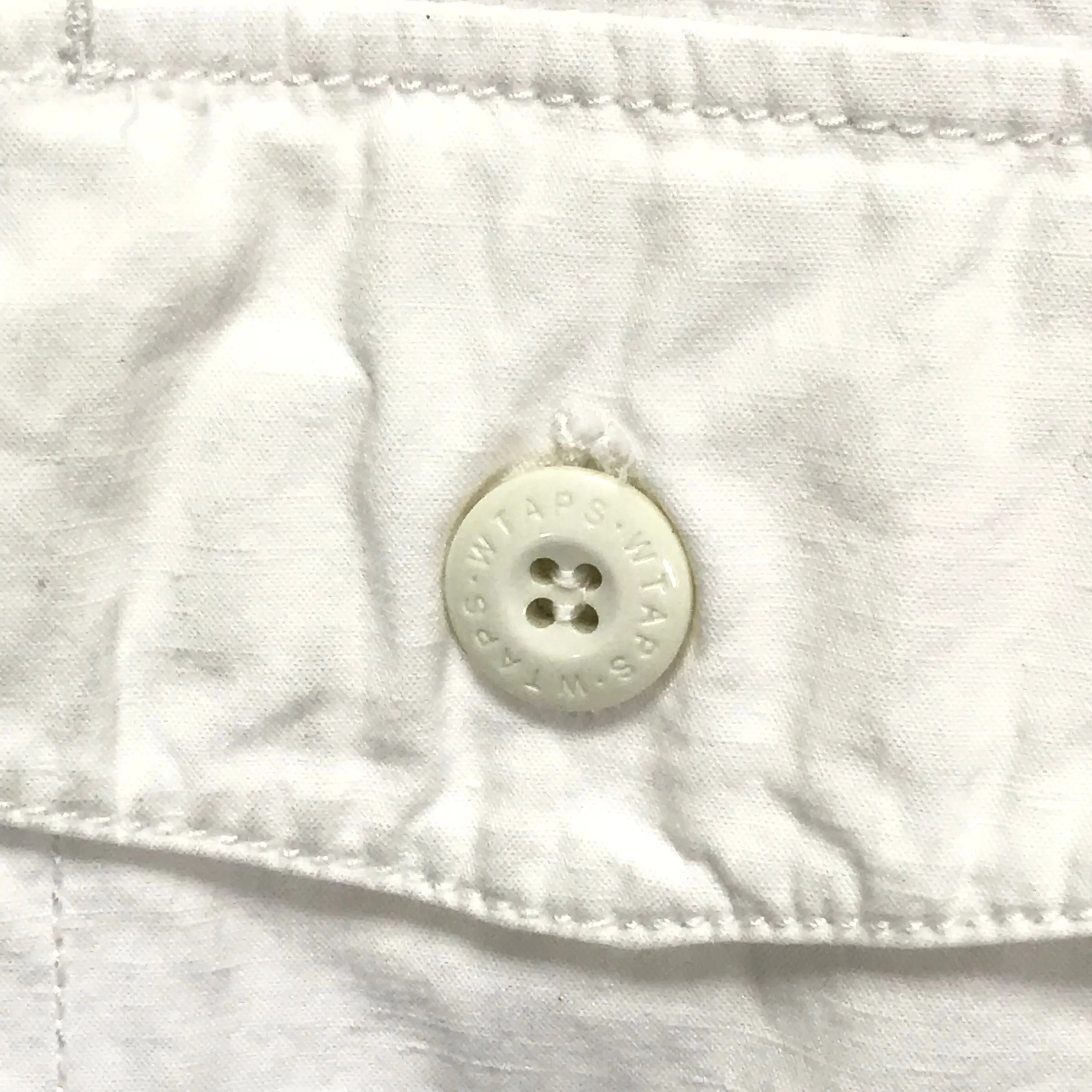 Copy of [L] WTAPS 12SS BUDS L/S Shirt White
