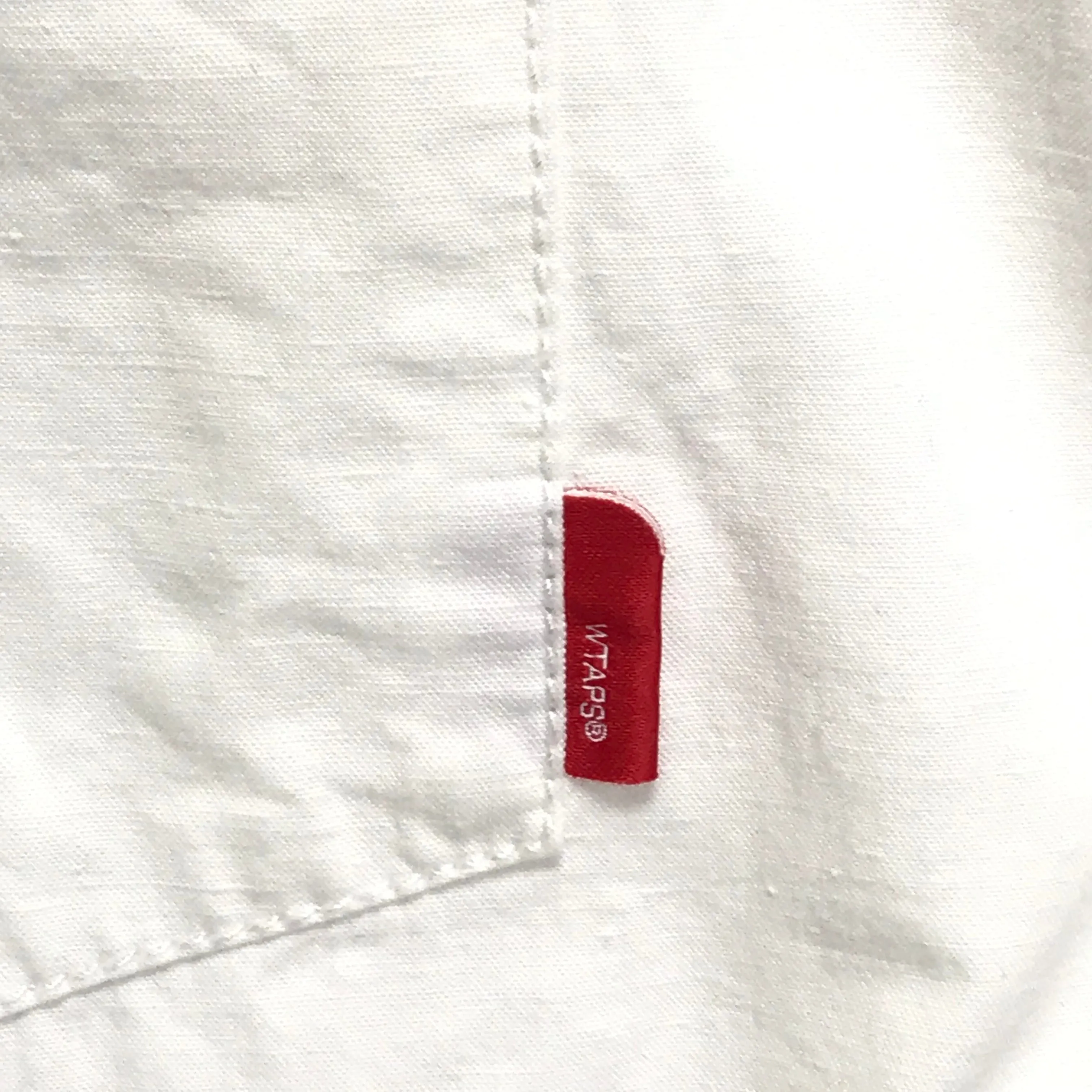 Copy of [L] WTAPS 12SS BUDS L/S Shirt White
