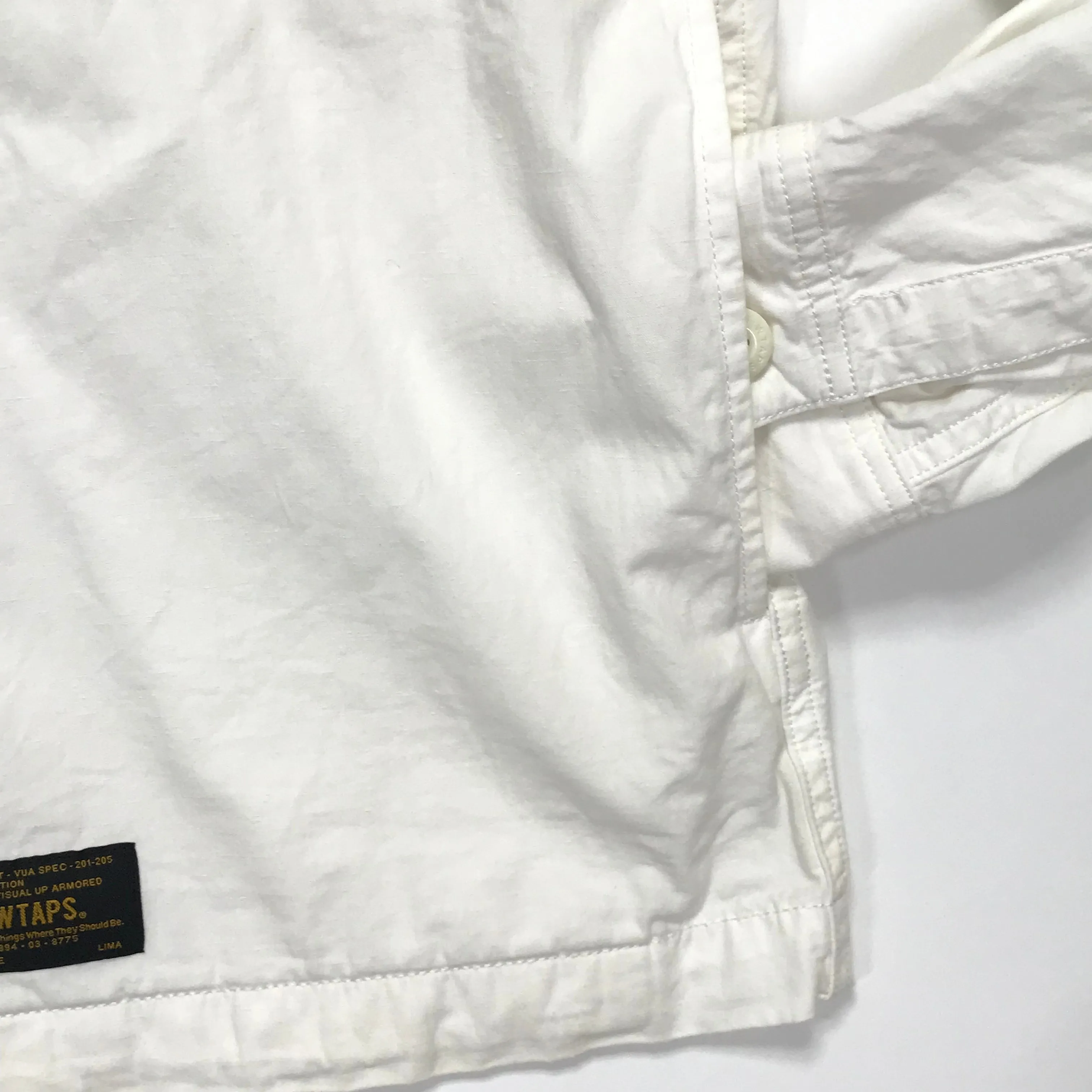 Copy of [L] WTAPS 12SS BUDS L/S Shirt White