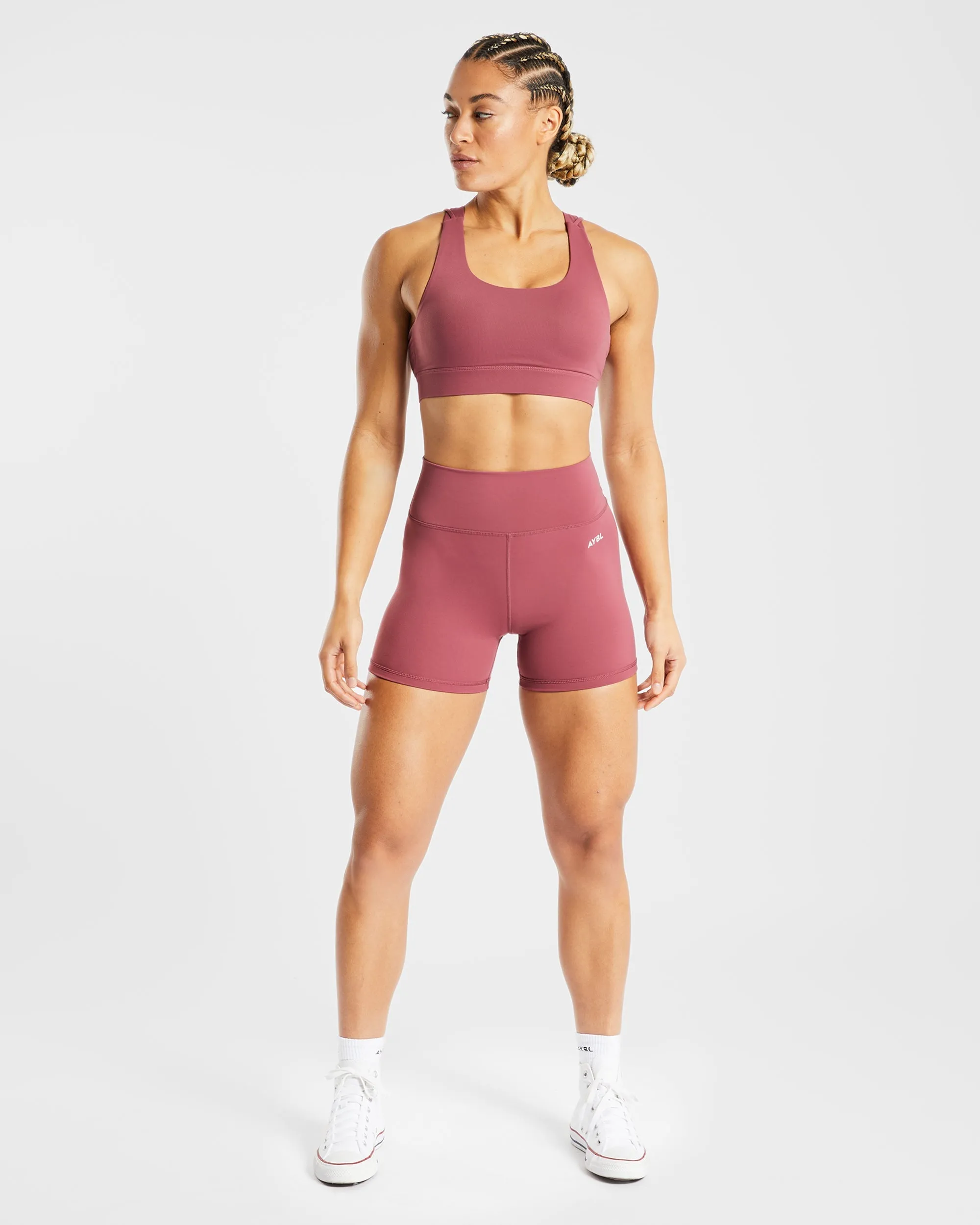 Core Shorts - Brick Red