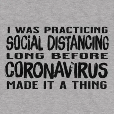 Coronavirus Social Distancing T-Shirt