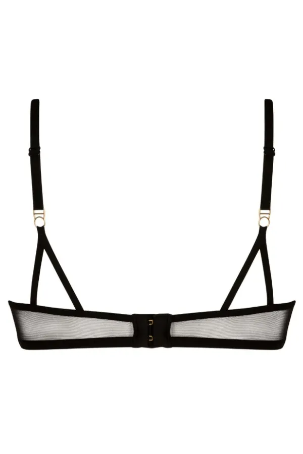 Cosmic Dream Triangle Bra - Black