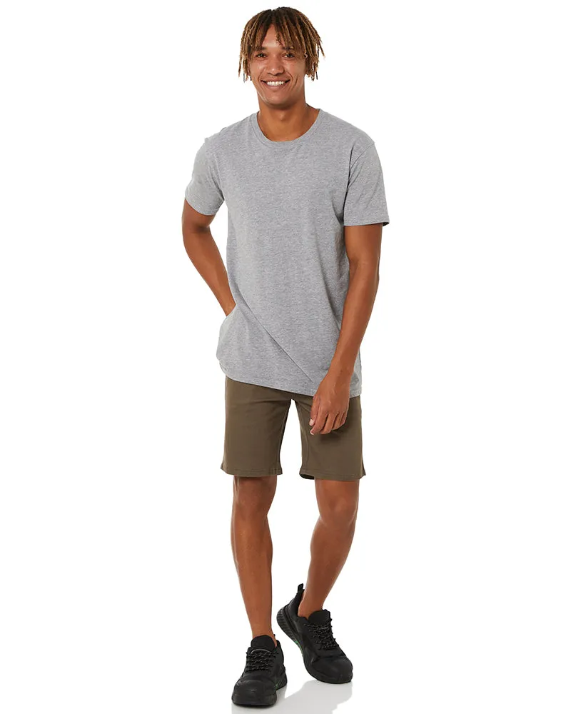Cotton Stretch Jean Short - Vintage Grey
