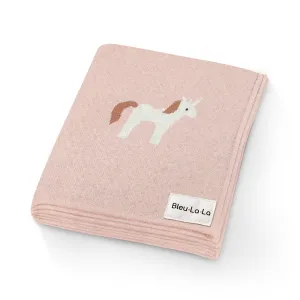 Cotton Swaddle Receiving Baby Blanket - Unicorn