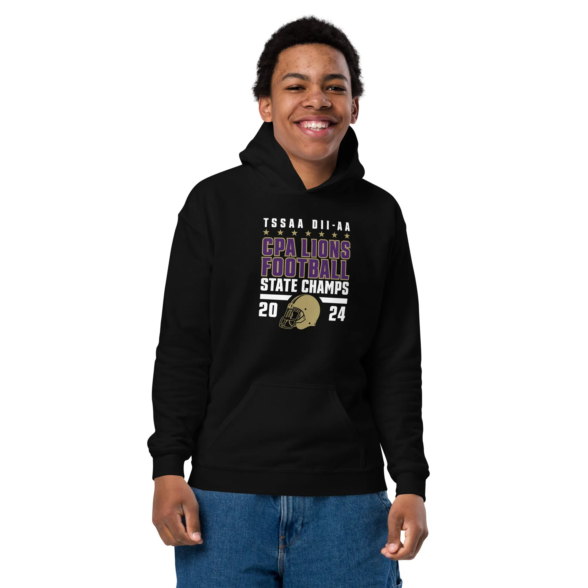 CPA Football Champs 2024 / Youth heavy blend hoodie