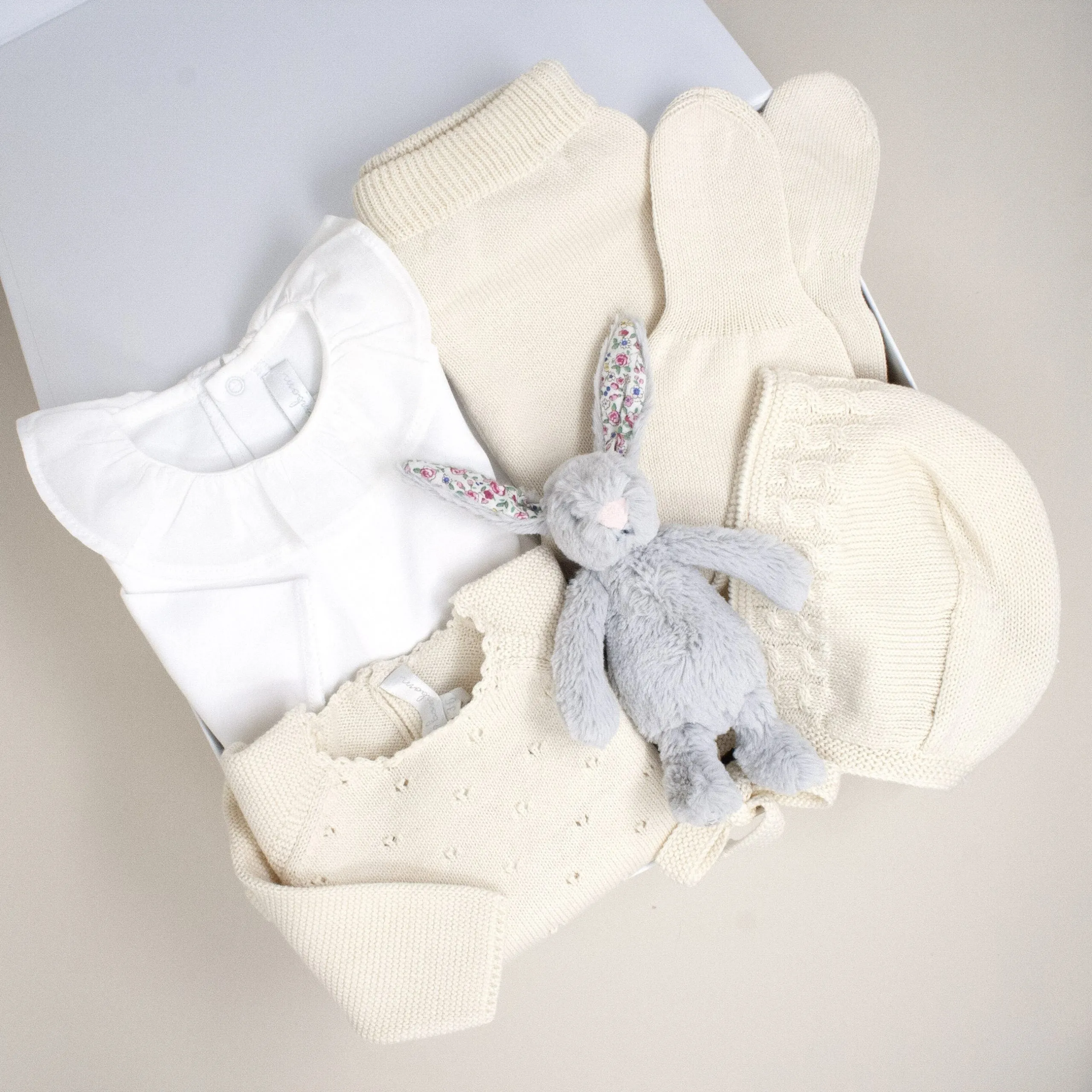 Cream Pima Cotton Luxury Gift Set