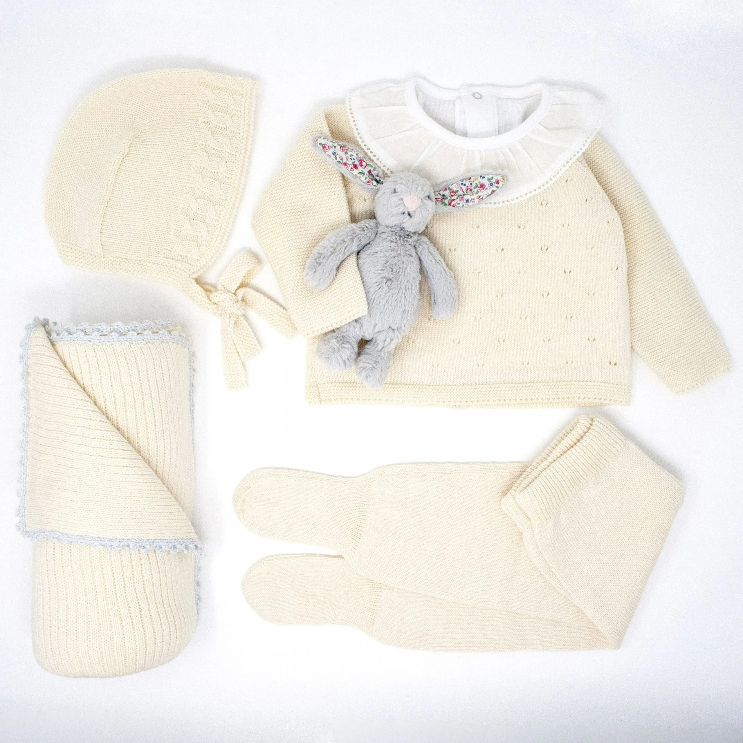 Cream Pima Cotton Luxury Gift Set