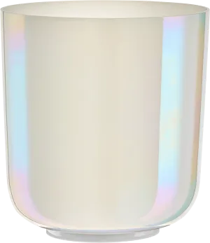 Creamy Essence Crystal Singing Bowl / B3 Crown Chakra