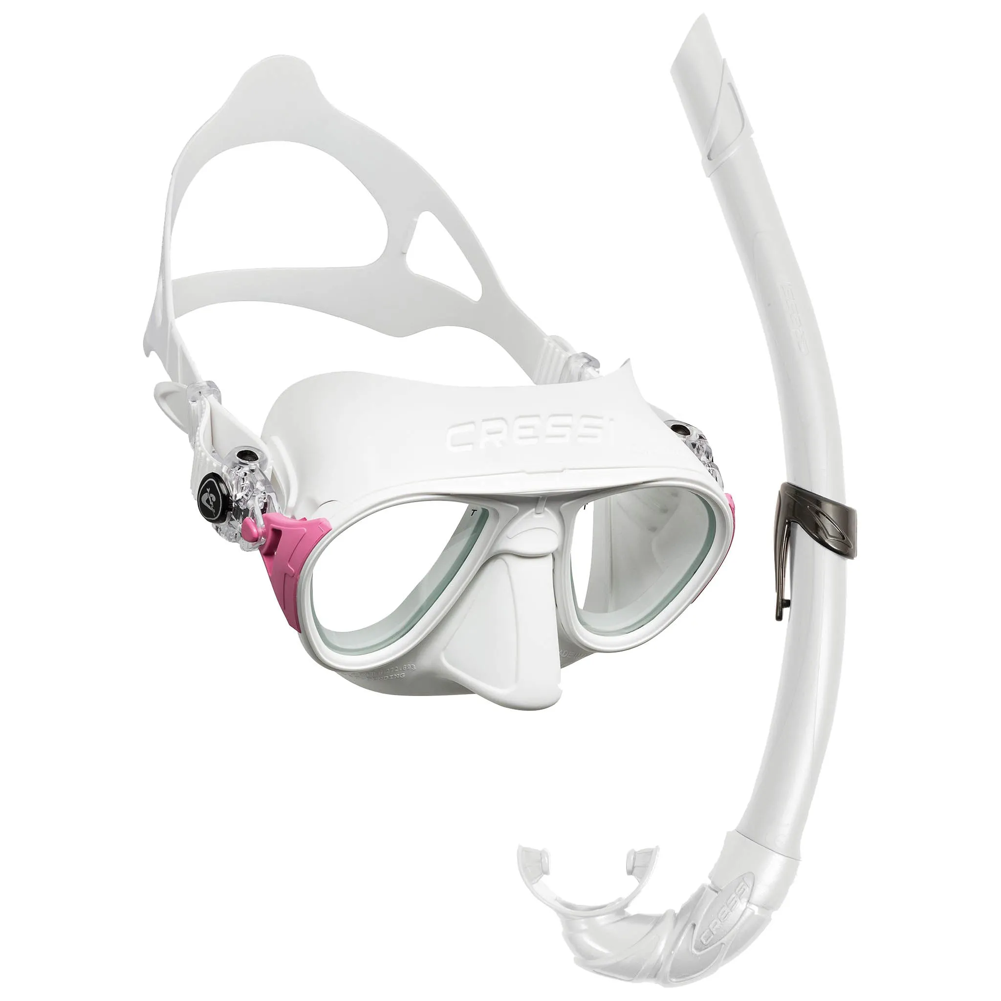 Cressi Calibro Mask & Corsica Snorkel Freediving Set