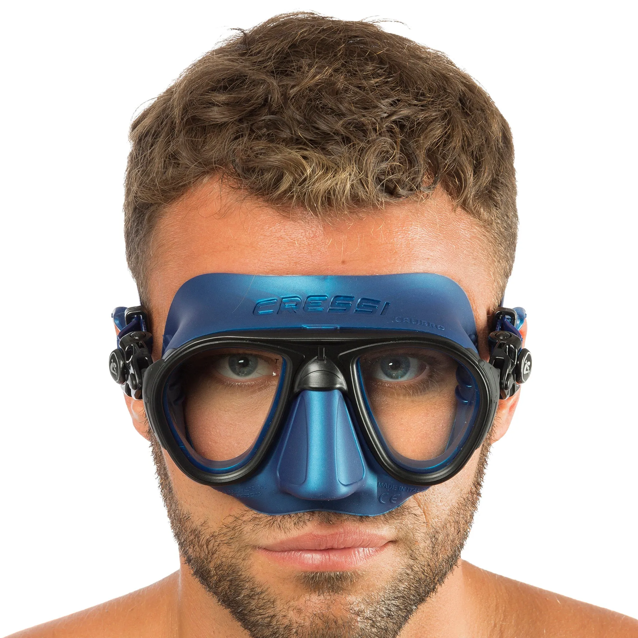 Cressi Calibro Mask & Corsica Snorkel Freediving Set
