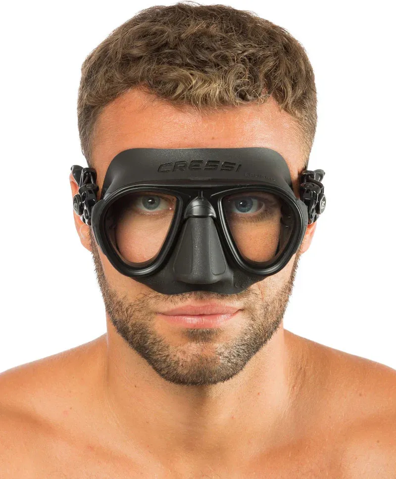 Cressi Calibro Mask & Corsica Snorkel Freediving Set