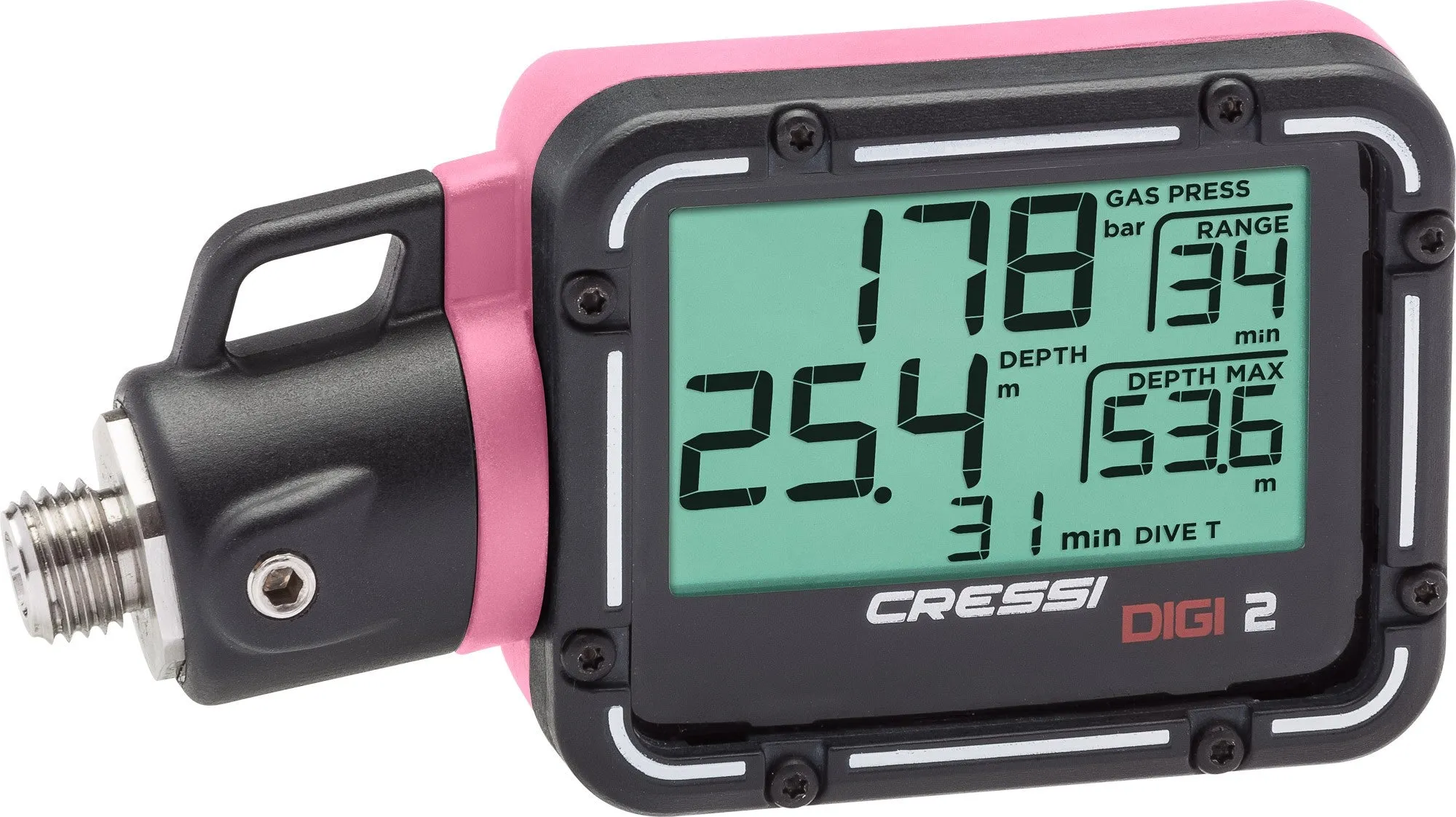 Cressi Digi 2 - digital console (pressure gauge for scuba diving)