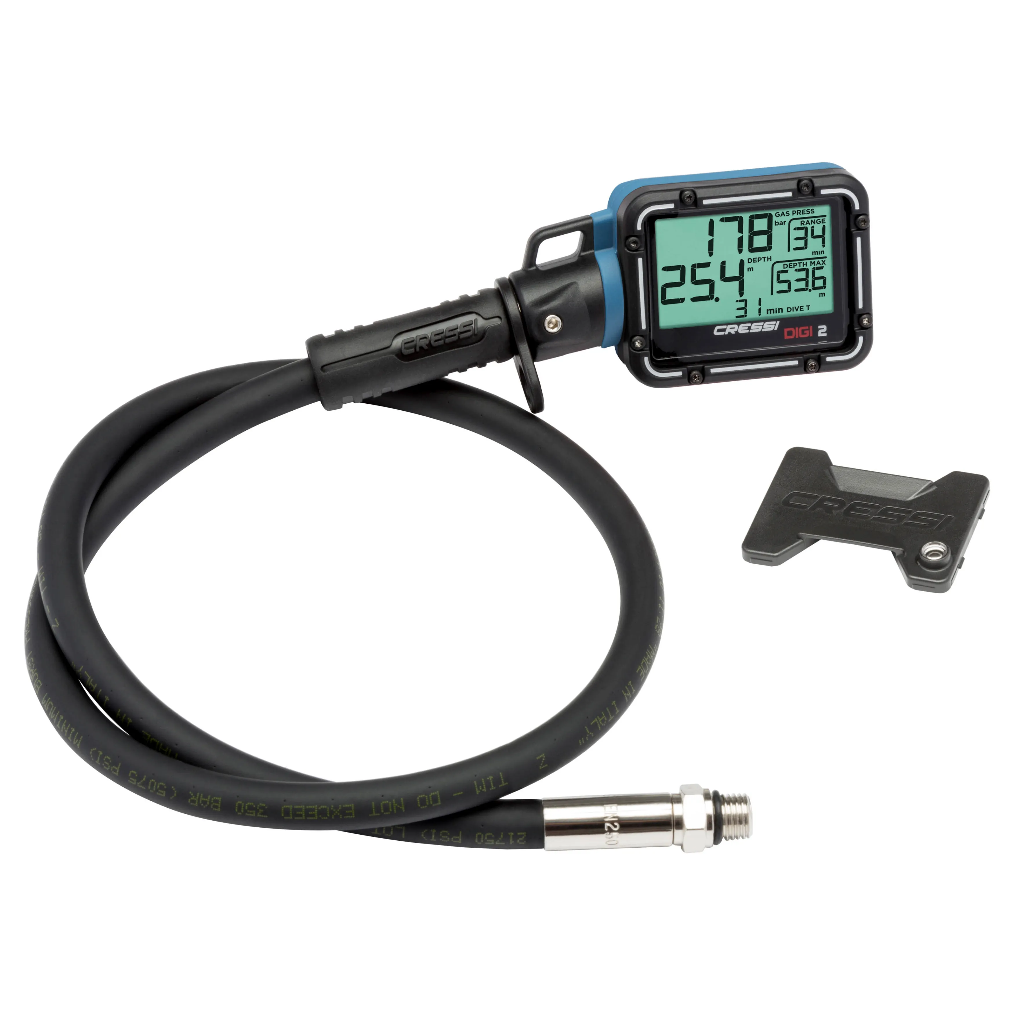 Cressi Digi 2 - digital console (pressure gauge for scuba diving)