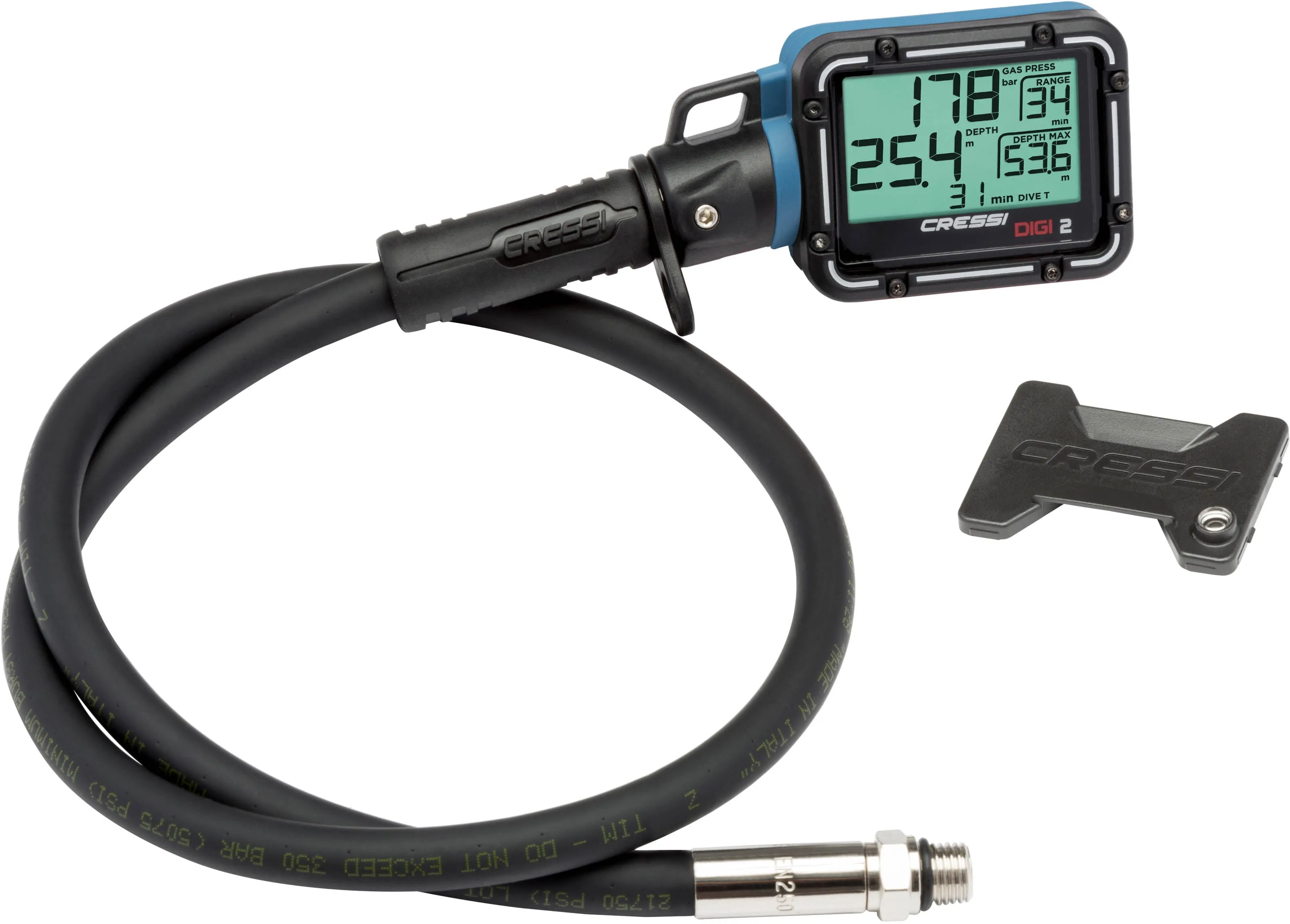 Cressi Digi 2 - digital console (pressure gauge for scuba diving)
