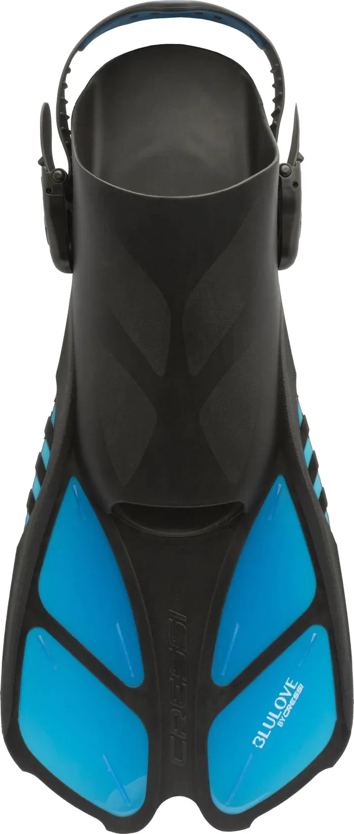 Cressi Duke Dry Full Face Snorkelling Mask & Bonete Fins Set for Adults