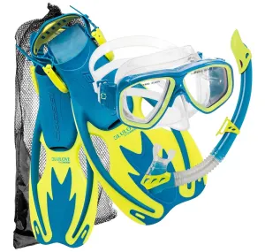 Cressi Rocks Jnr Mask, Snorkel & Fins Set