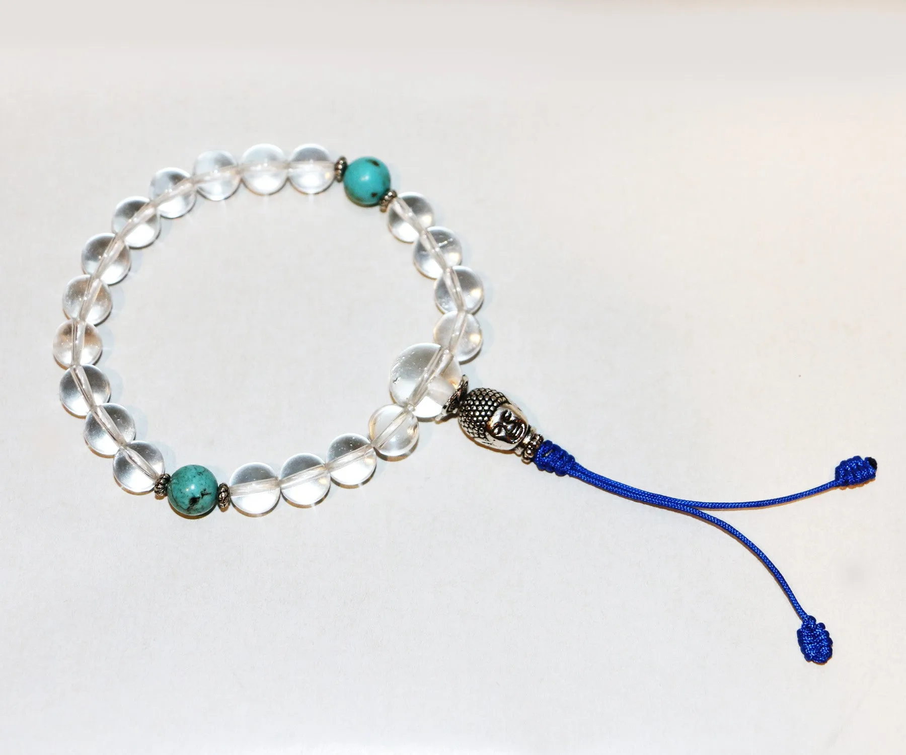 CRYSTAL STONE WRIST MALA