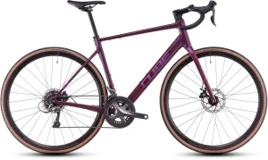 Cube Attain Race Road Bike 2025 - Hyper Purple