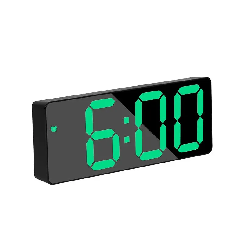 Curved Screen Digital Alarm Clock