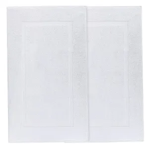 Cusco  Classic Frame Cotton Bathroom Mat – 800GSM Heavy Duty