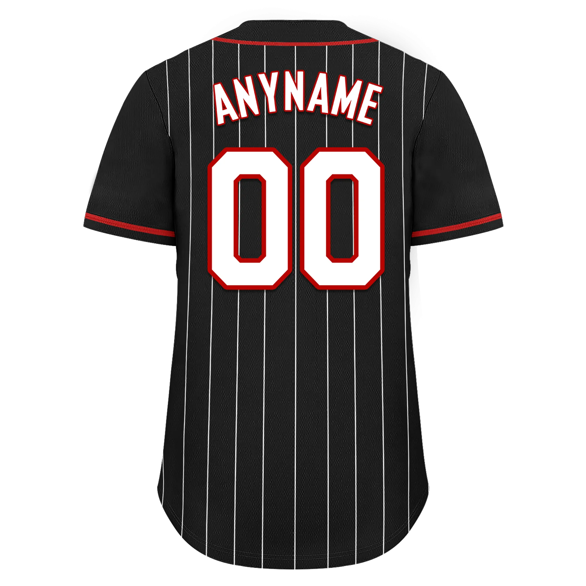 Custom Black Stripe Fashion Personalized Authentic Baseball Jersey BSBJ01-D017243