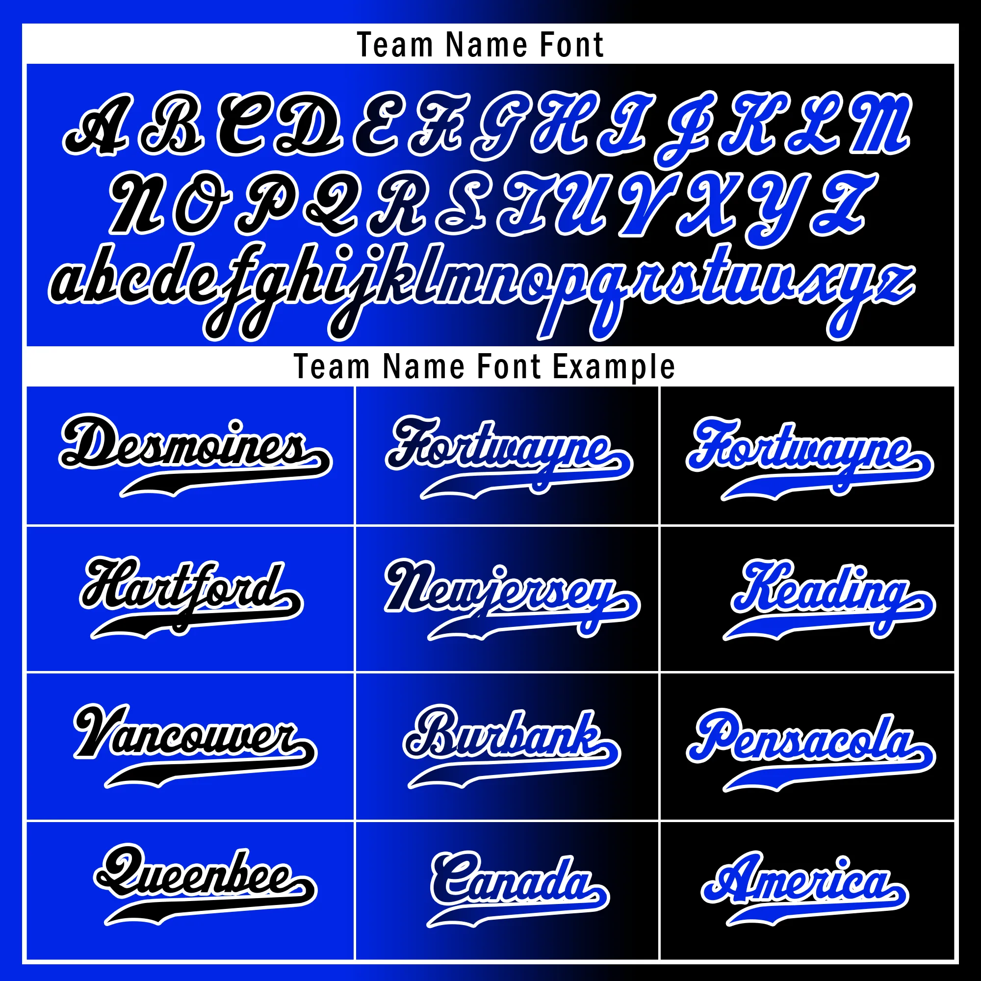 Custom Blue Black Gradient Fashion Personalized Authentic Baseball Jersey BSBJ01-D0a709e