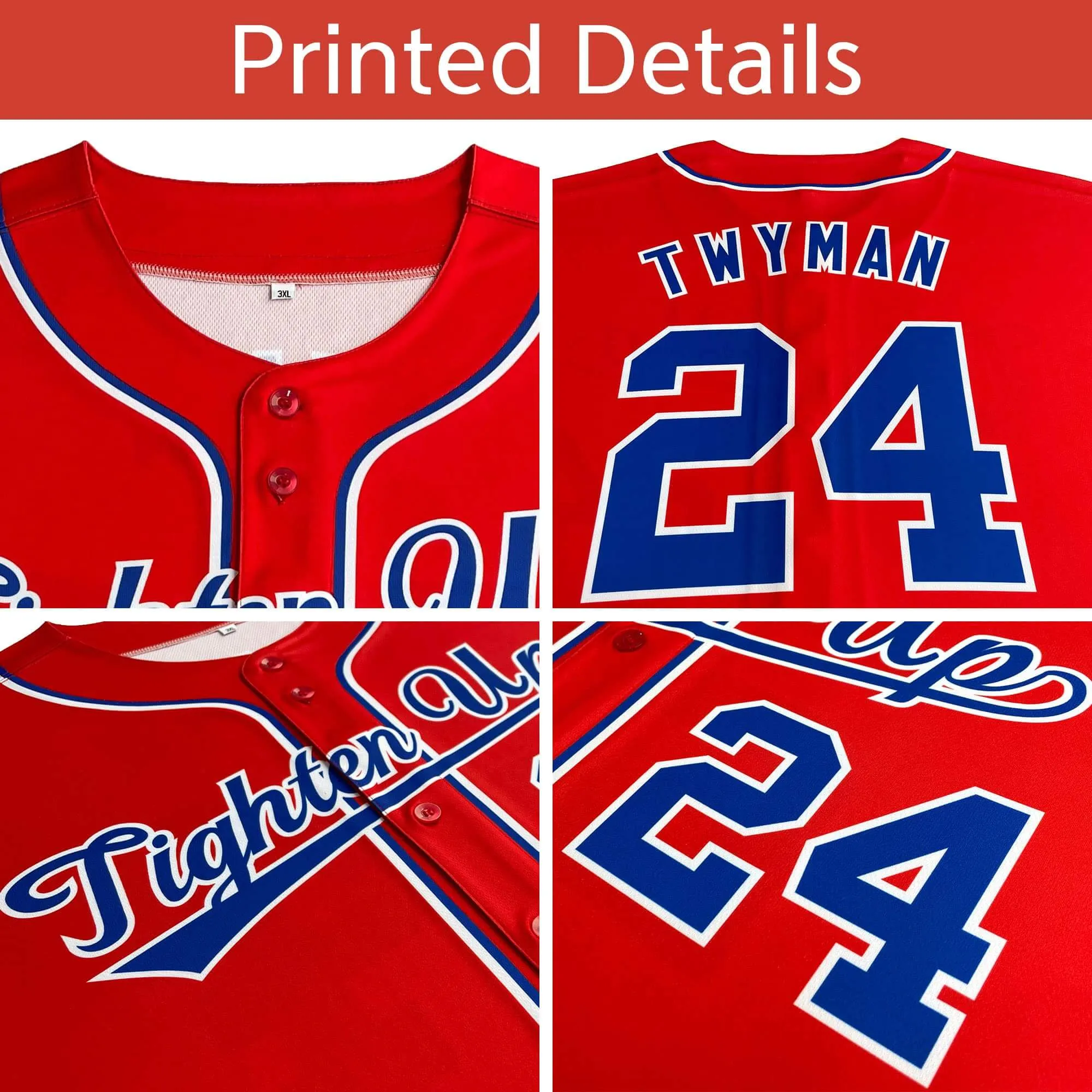 Custom Blue Orange Gradient Fashion Orange Authentic Baseball Jersey