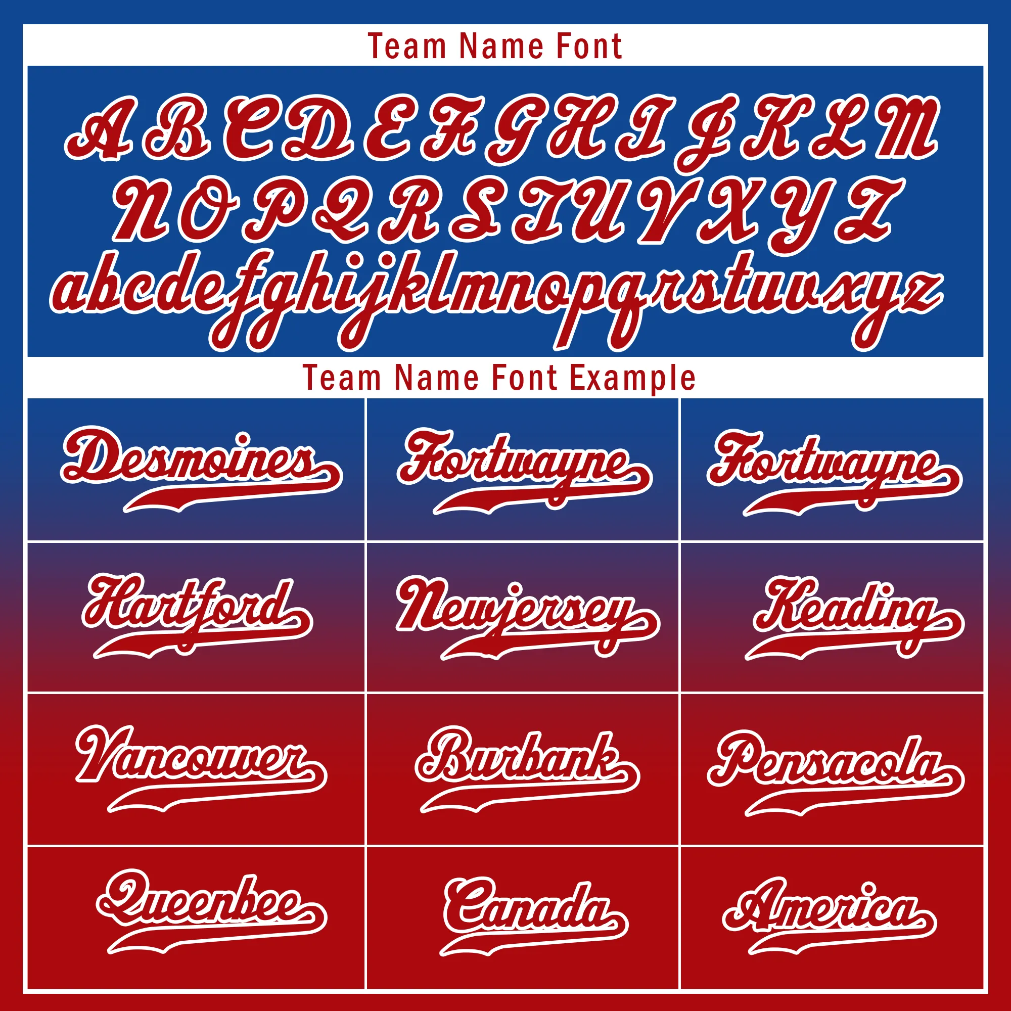 Custom Blue Red Fade Fashion Personalized Authentic Baseball Jersey BSBJ01-D0a70bd
