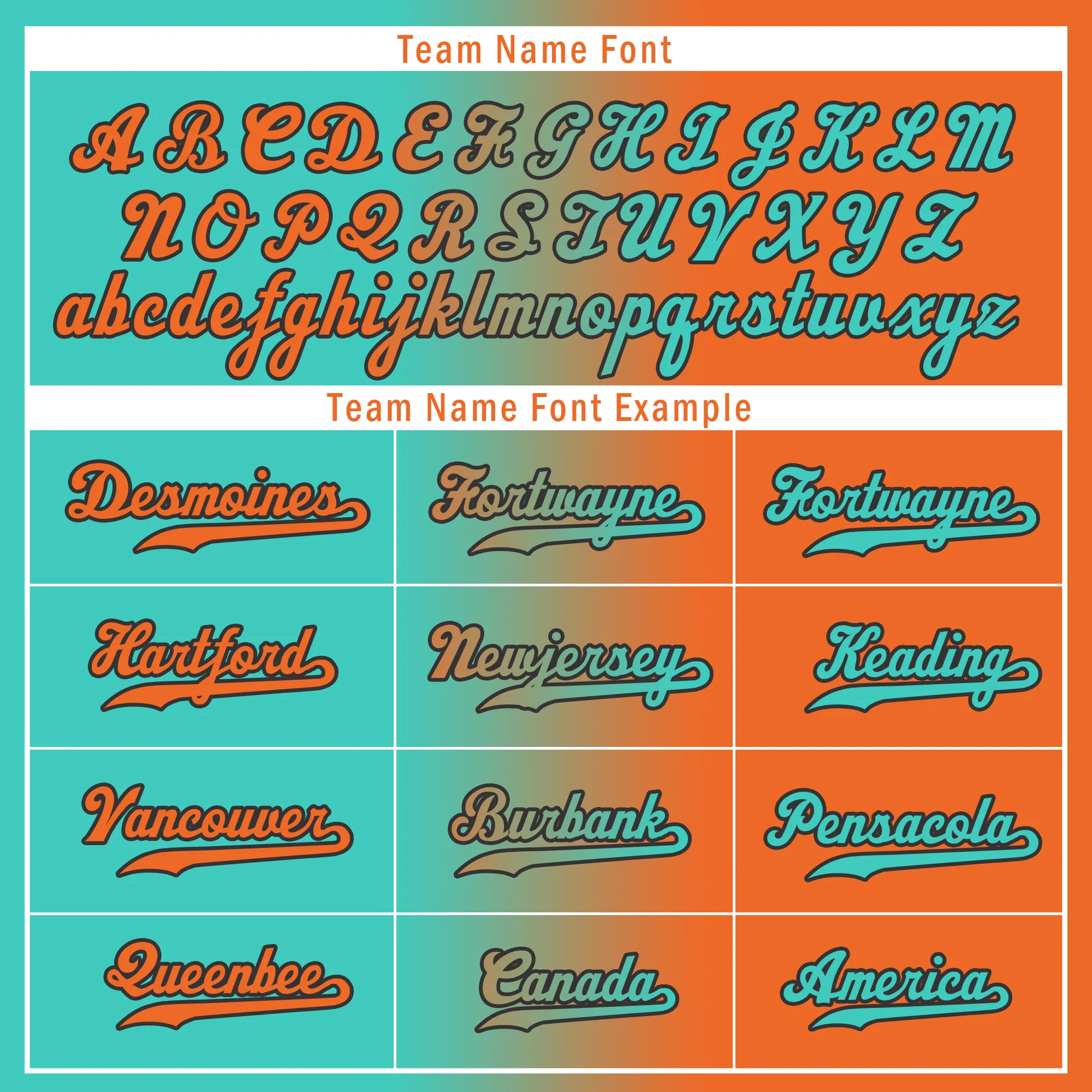 Custom Cyan Orange Gradient Fashion Personalized Authentic Baseball Jersey BSBJ01-D0a7087