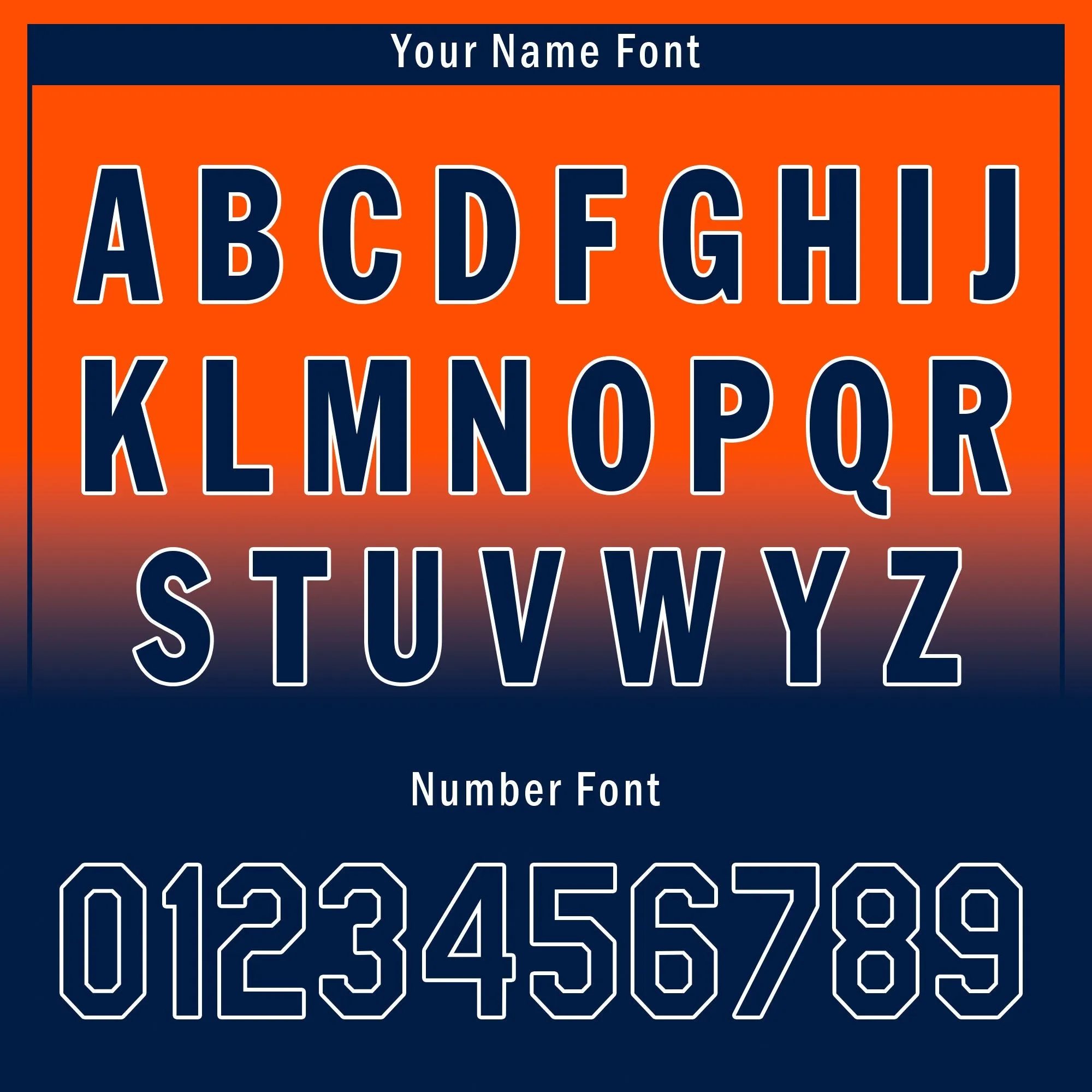 Custom Orange Blue Fade Fashion Personalized Authentic Baseball Jersey UN002-bd0b007b-ae